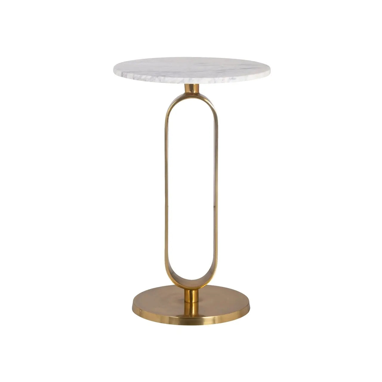 End table Celine brushed gold