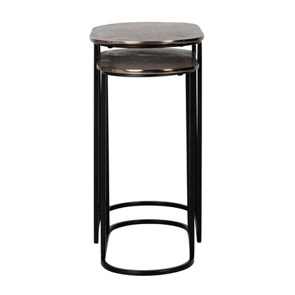 End table Chandon champagne gold (Set of 2)