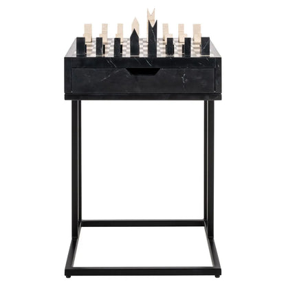 End table Davos black
