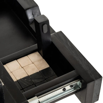 End table Davos black