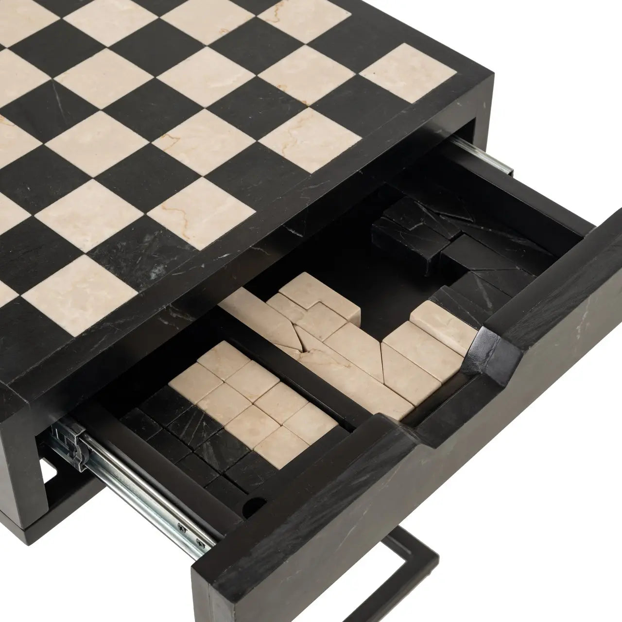 End table Davos black
