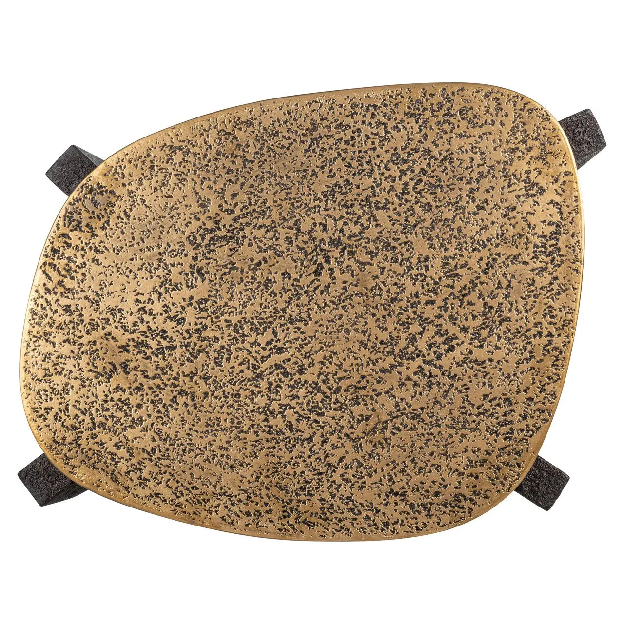 End table Declan black/gold