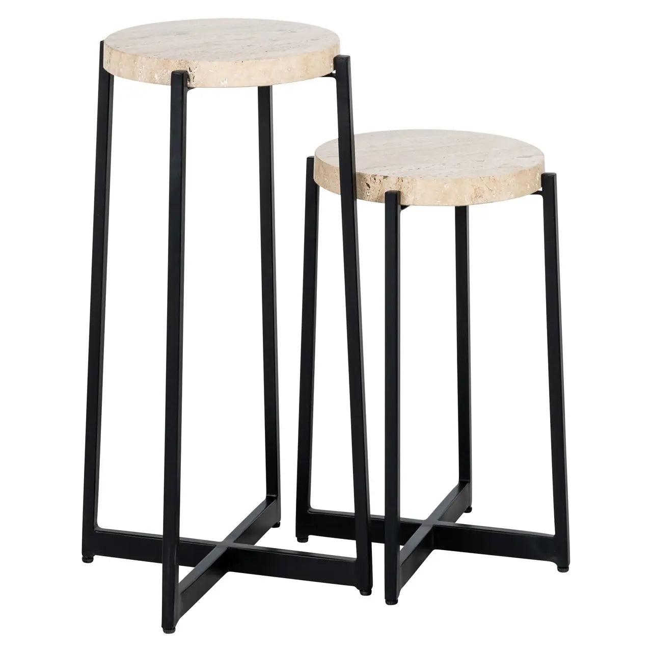End table Dillinger beige (Set of 2)
