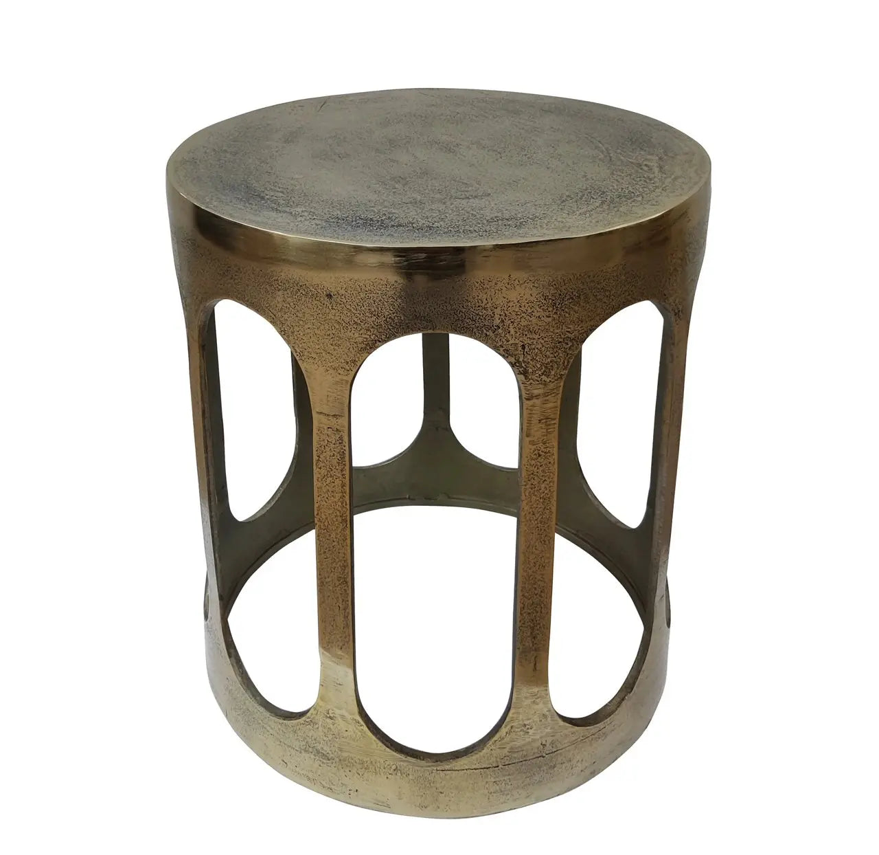 End table Du Pont brushed gold