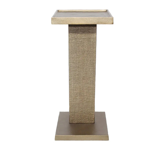 End table Foley brass antique