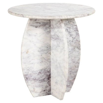 End table Holmes white 50Ø