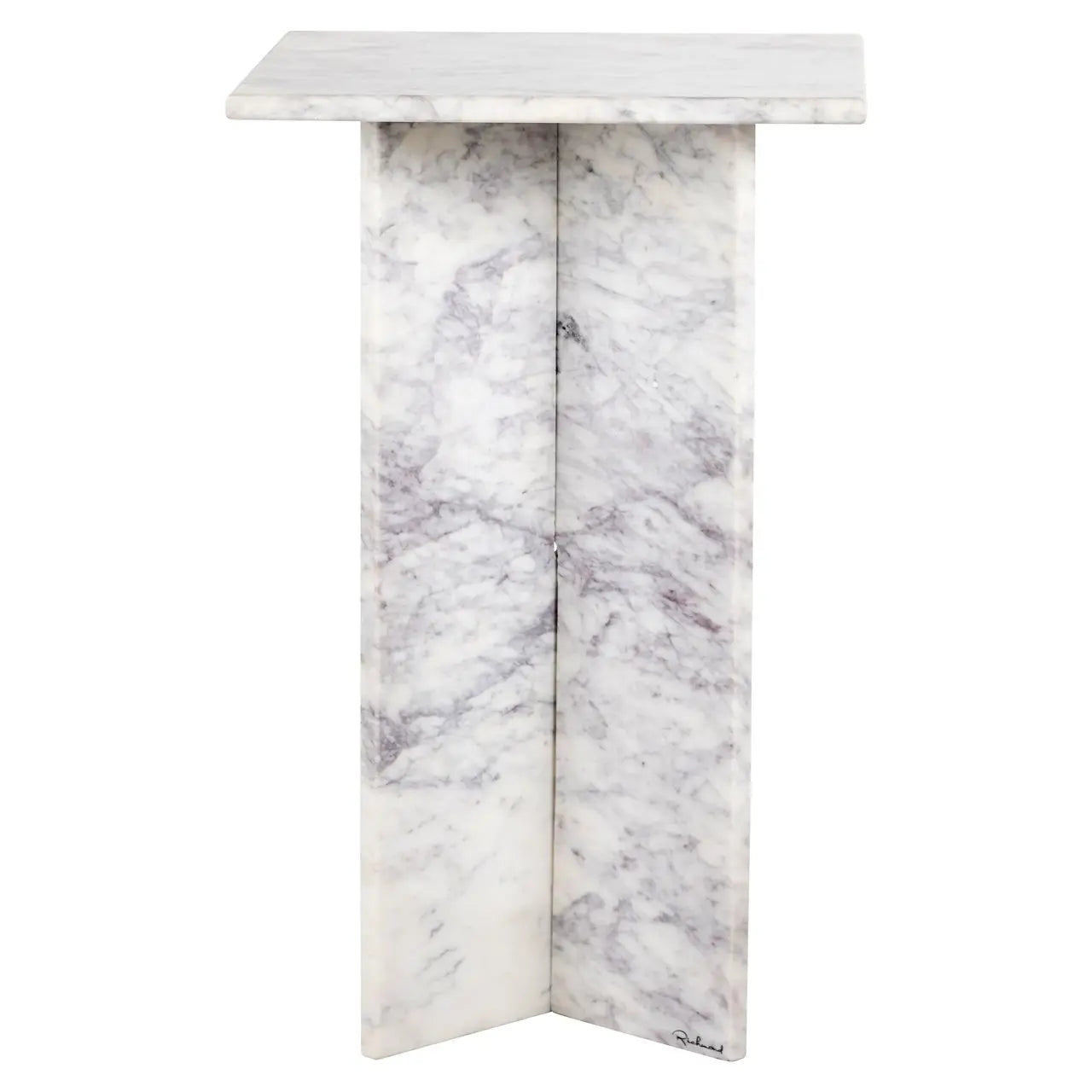 End table Holmes white