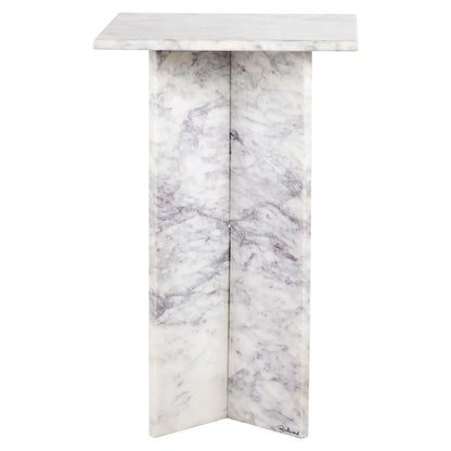 End table Holmes white