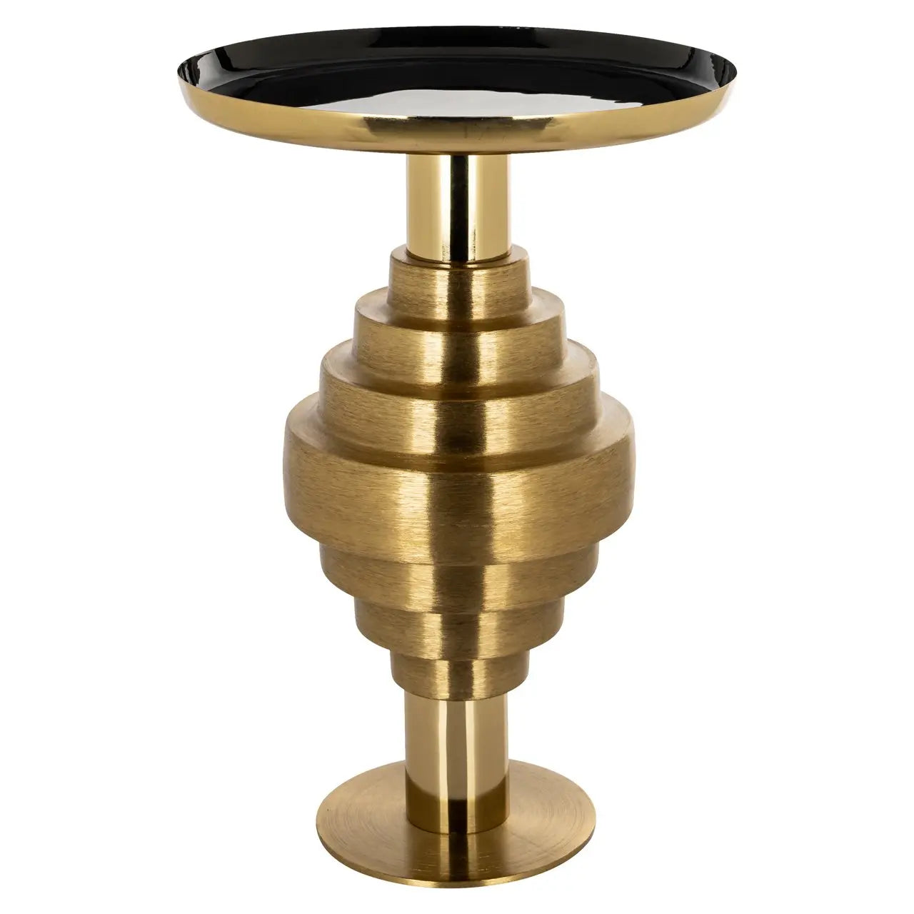End table Renao black/gold