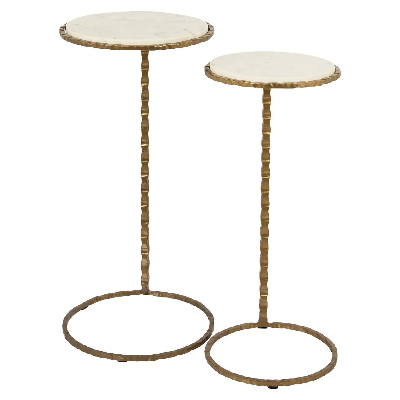 End table Scofield gold (Set of 2)