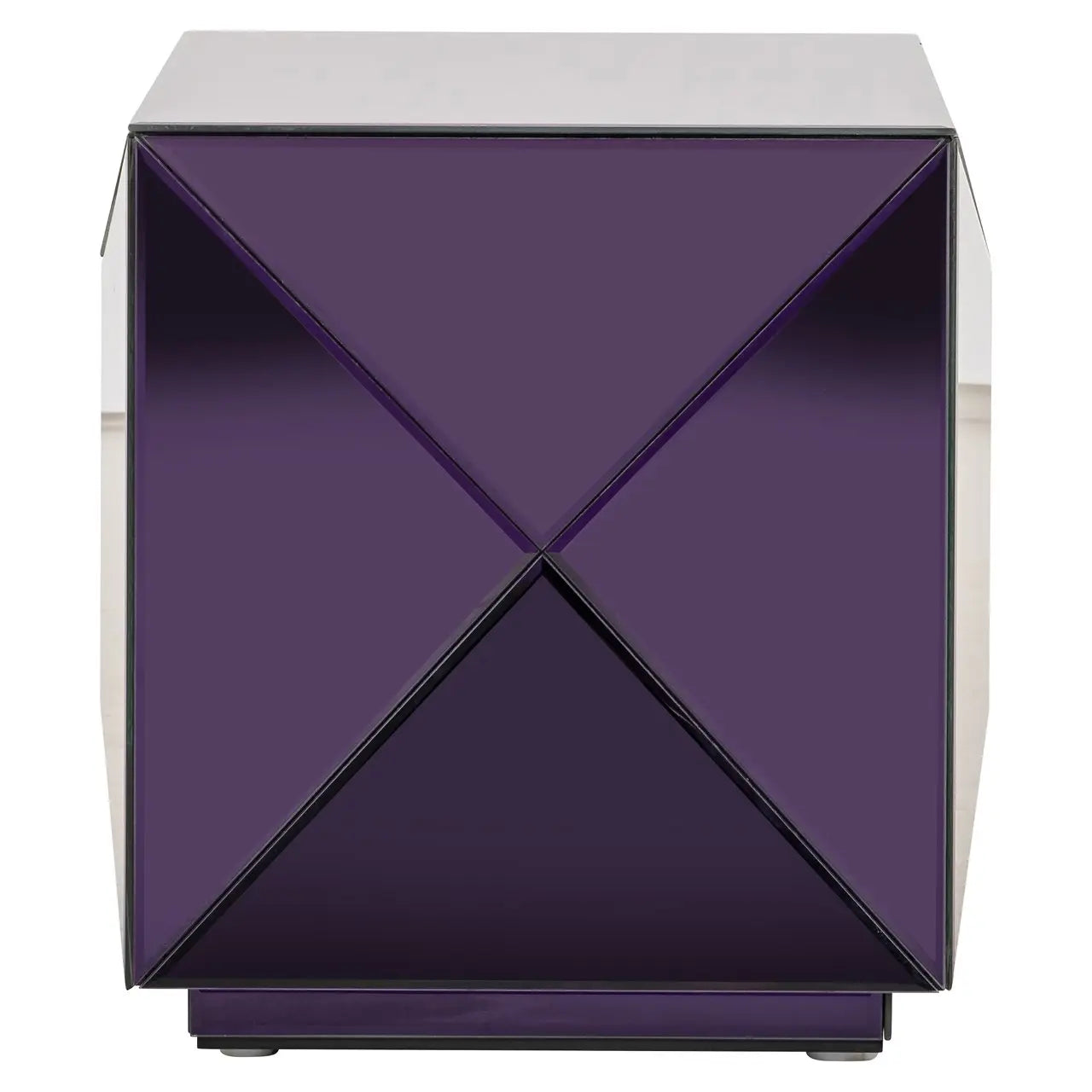 End table Shifra purple