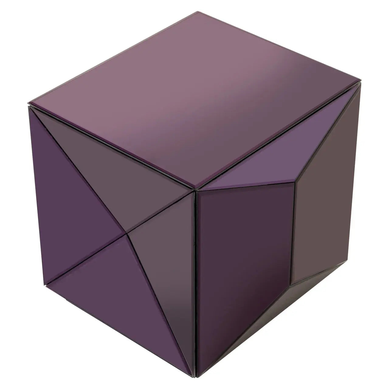 End table Shifra purple
