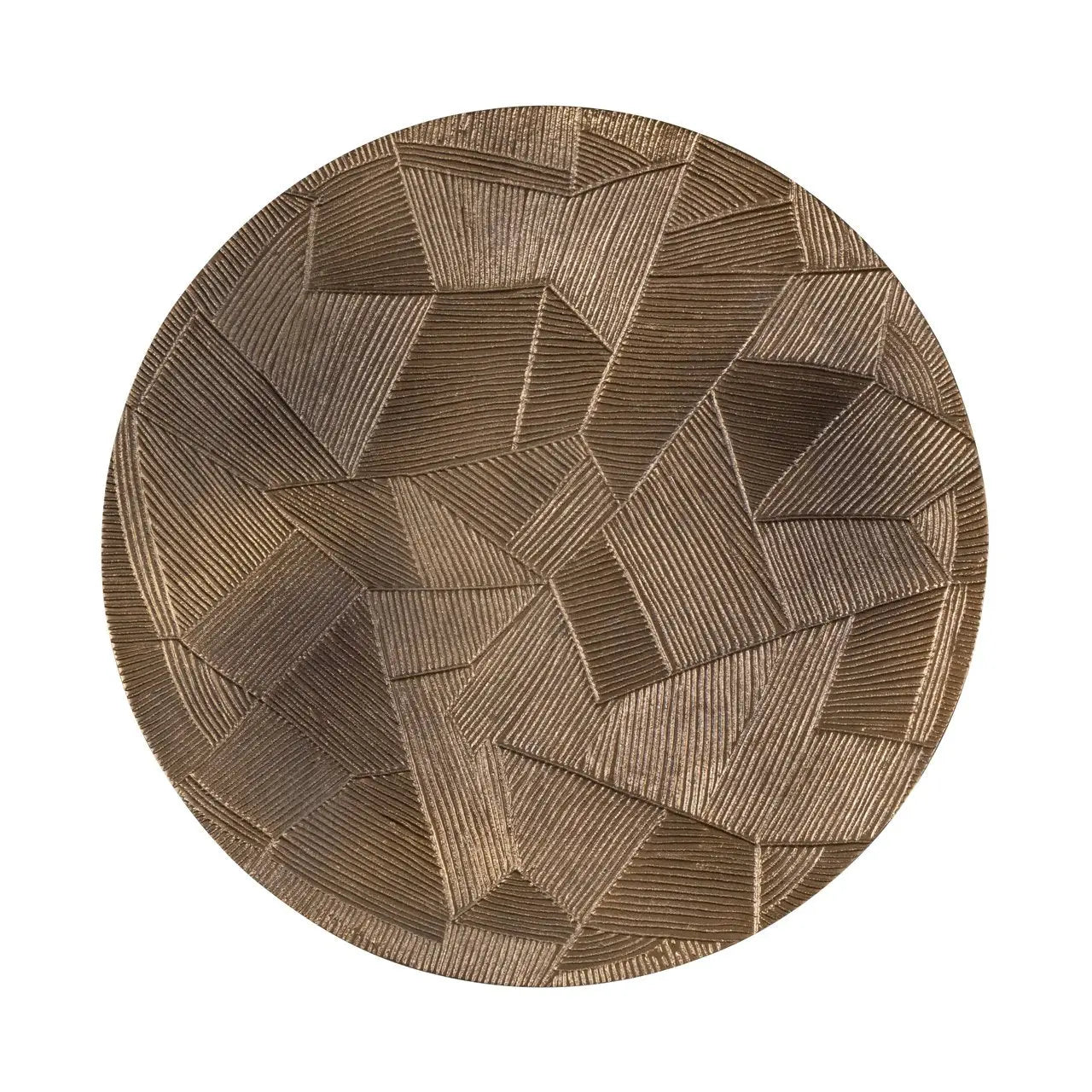 End table Tulum brushed gold (Set of 2)