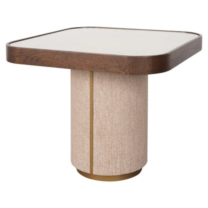 End table Willox brown  including glass