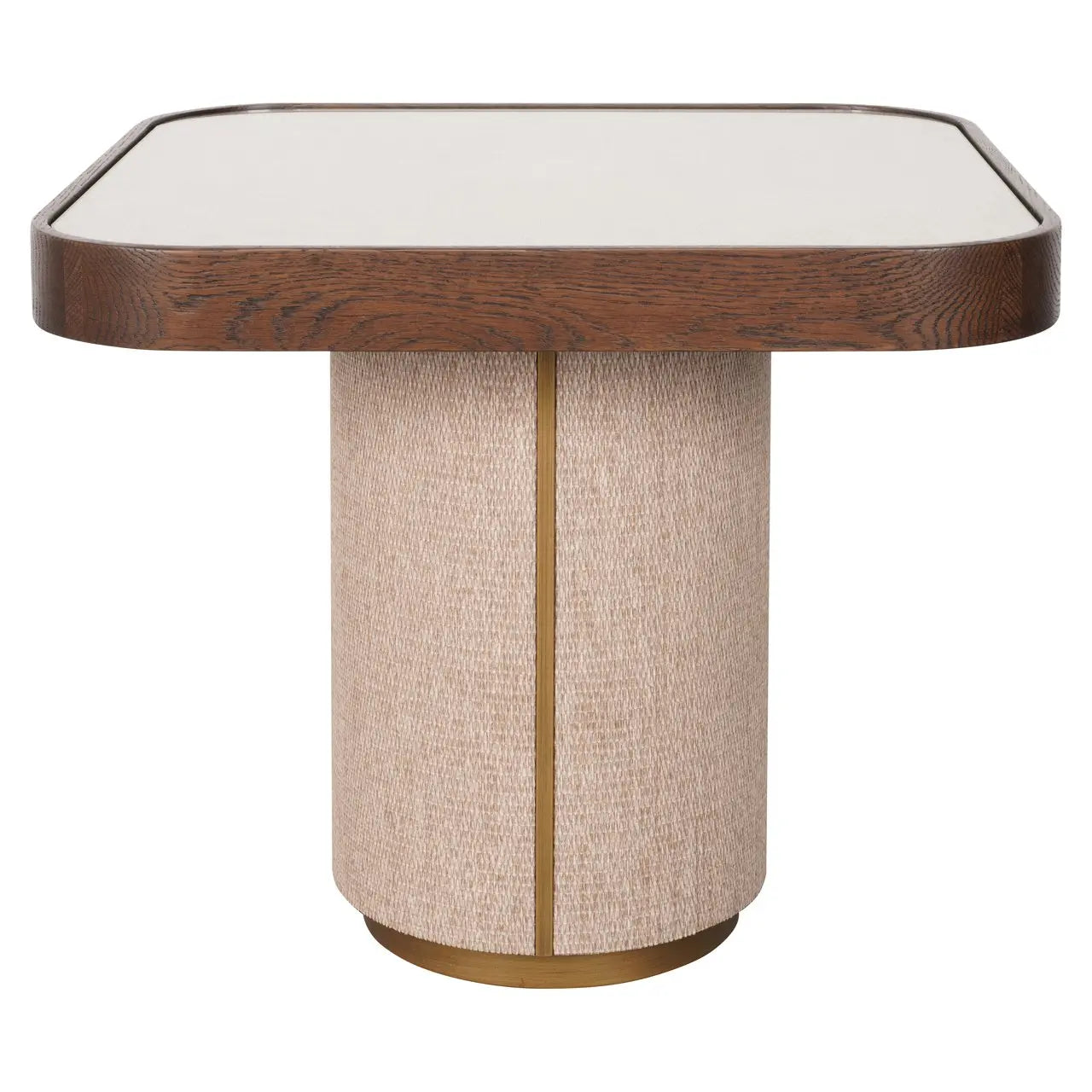 End table Willox brown  including glass