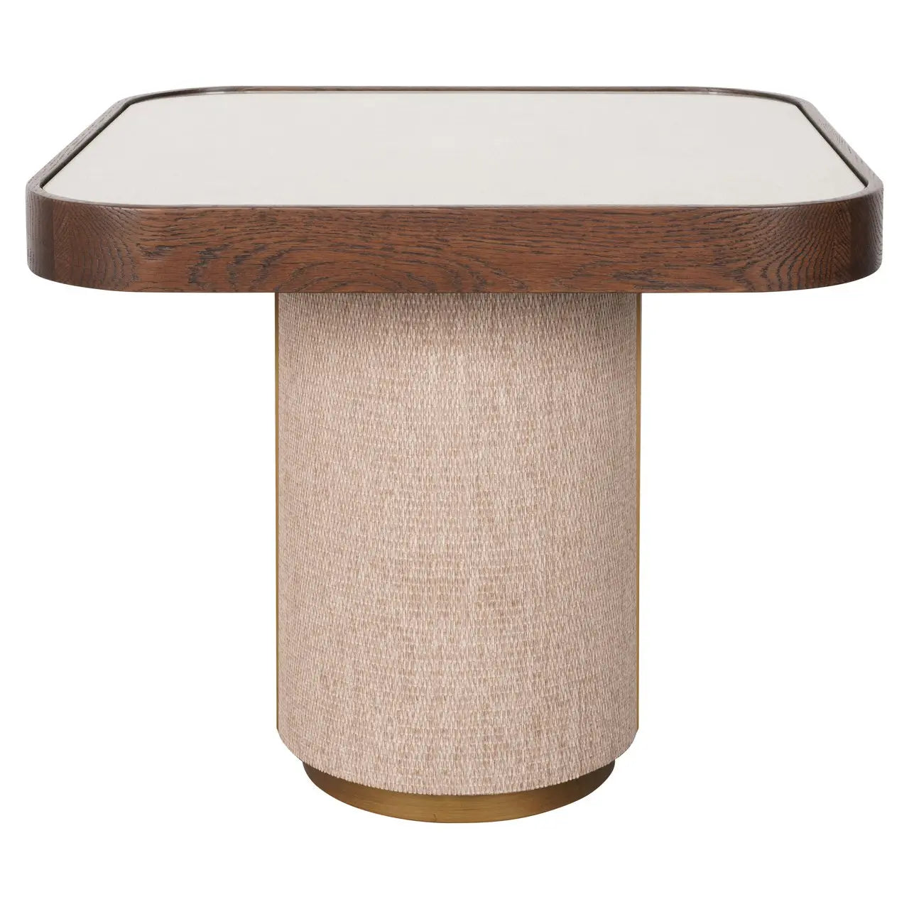 End table Willox brown  including glass