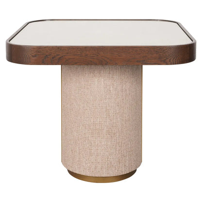End table Willox brown  including glass