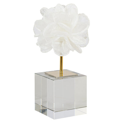 Decorative object Eline white small