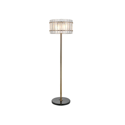 Floor lamp Feline brass antique