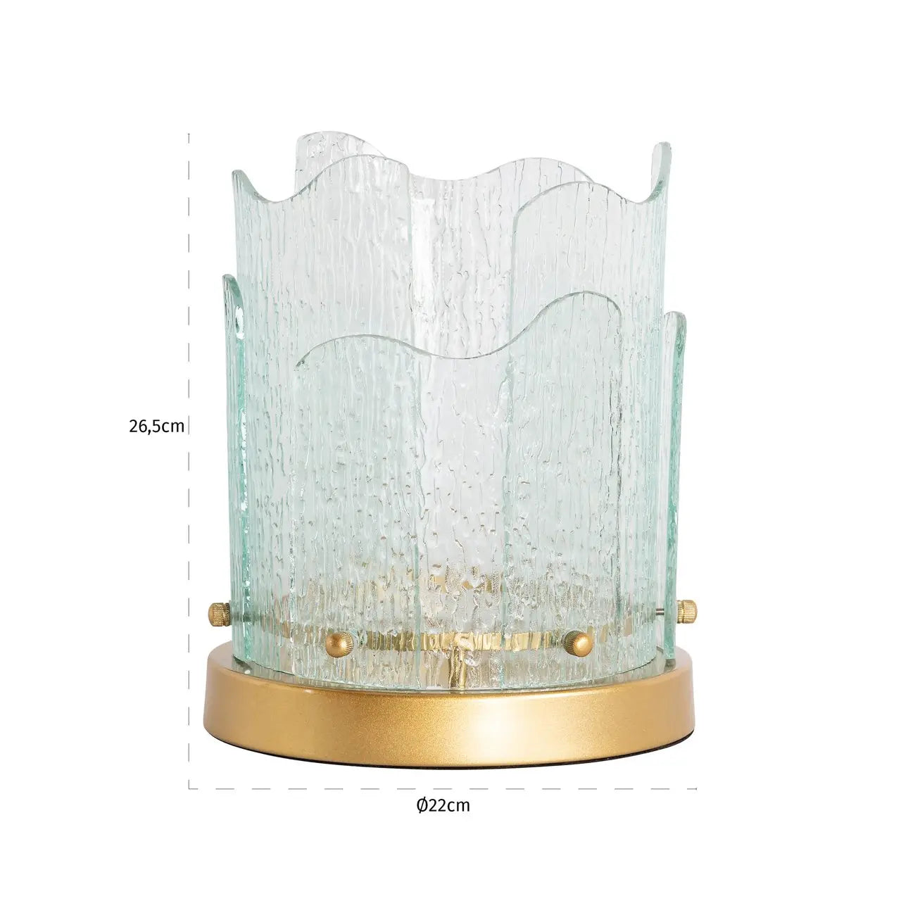 Hurricane light Danila gold small