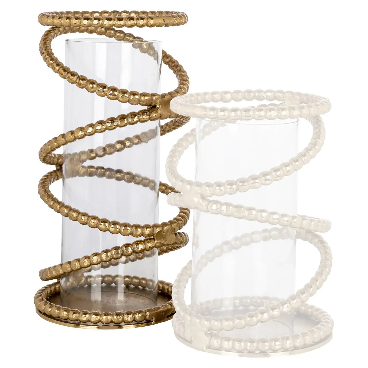 Hurricane light Jaden brushed gold large
