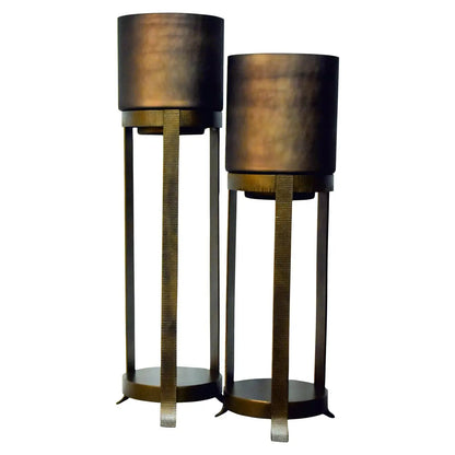 Hurricane light Mione bronze large