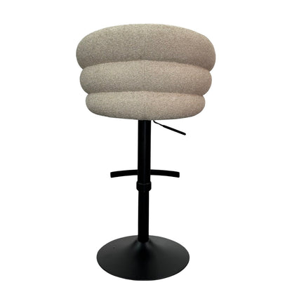Bar stool Nikki biscotti swivel fire retardant