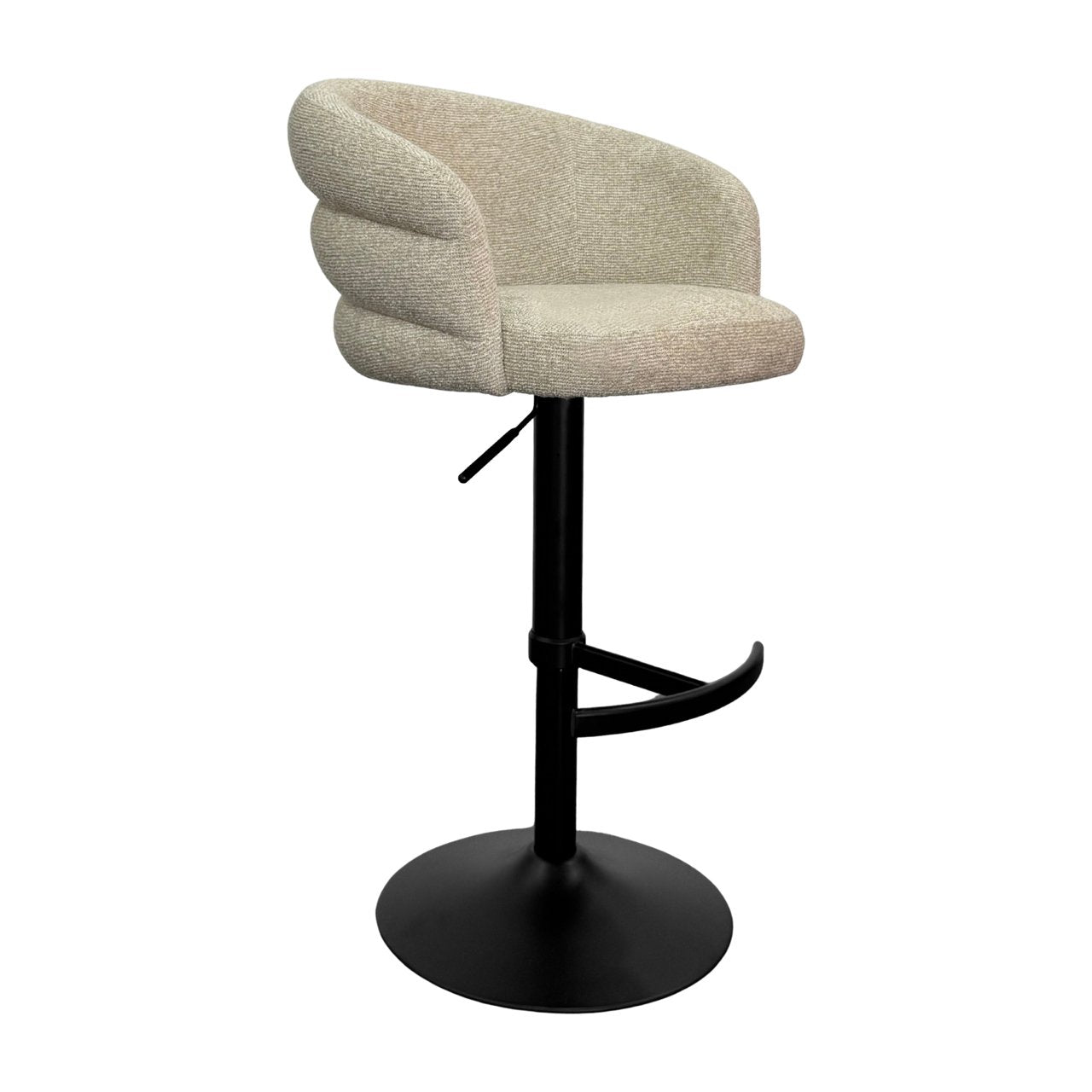 Bar stool Nikki biscotti swivel fire retardant