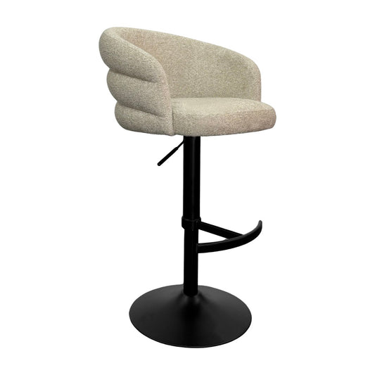Bar stool Nikki biscotti swivel fire retardant