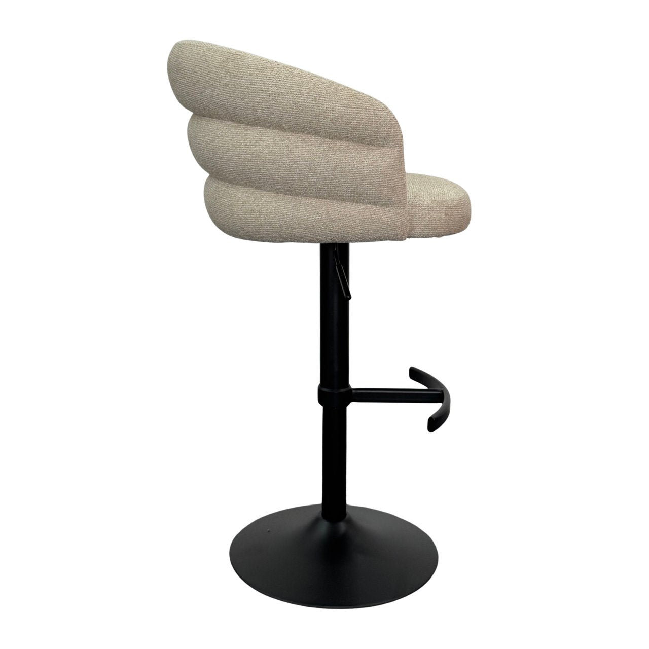 Bar stool Nikki biscotti swivel fire retardant
