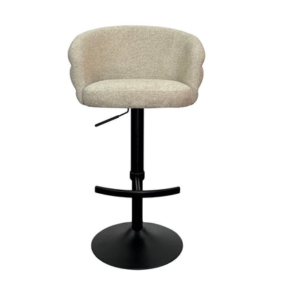 Bar stool Nikki biscotti swivel fire retardant