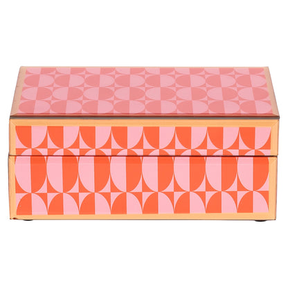 Storage box Abba pink small