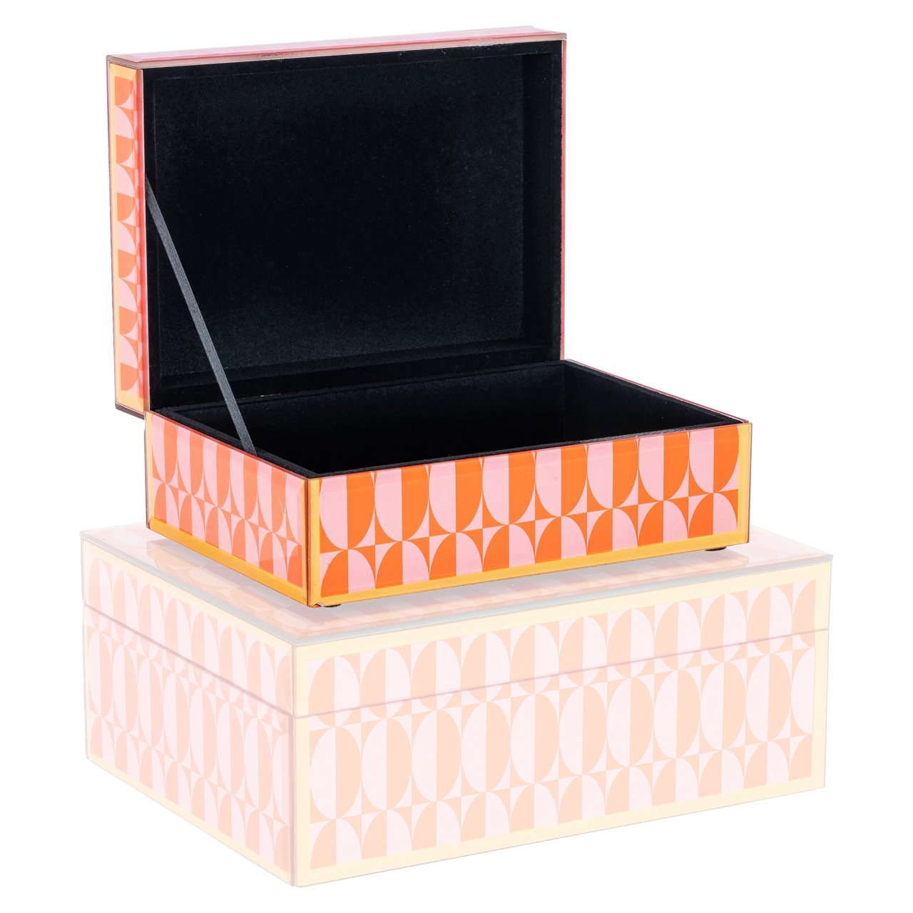 Storage box Abba pink small