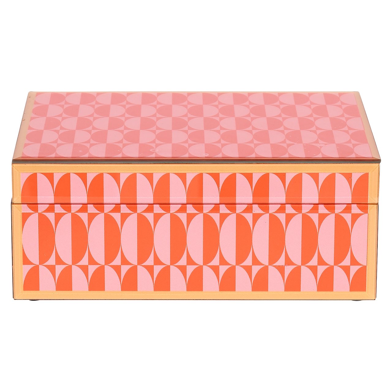 Storage box Abba pink large