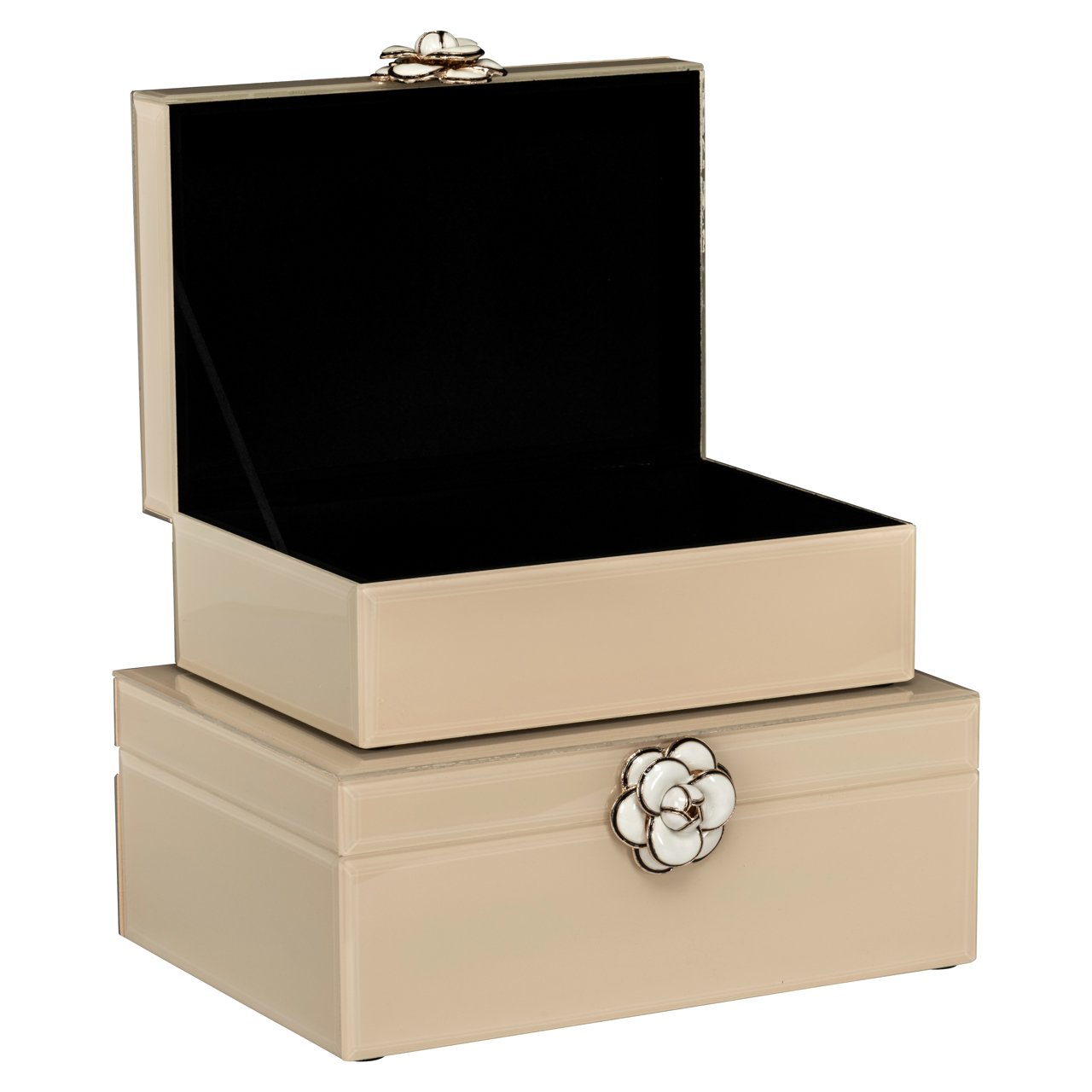 Storage box Abbey ivory large