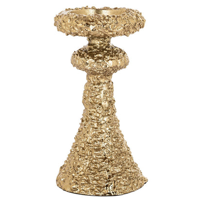 Candle holder July gold small