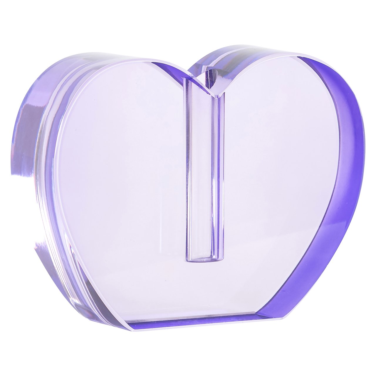 Candle holder Tanna purple