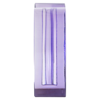 Candle holder Tanna purple