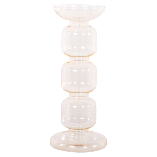 Candle holder Rabia amber small