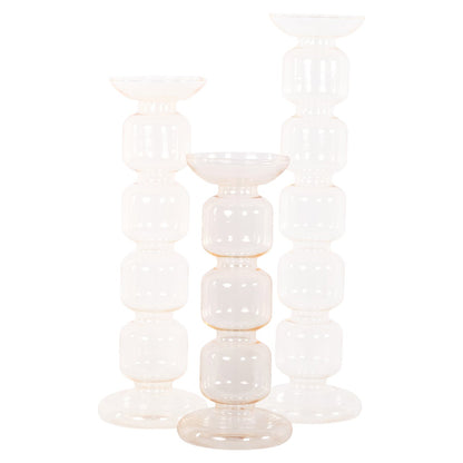 Candle holder Rabia amber small