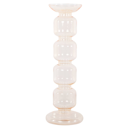 Candle holder Rabia amber medium