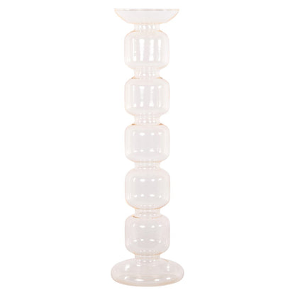 Candle holder Rabia amber large