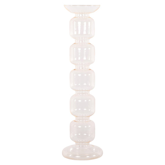 Candle holder Rabia amber large