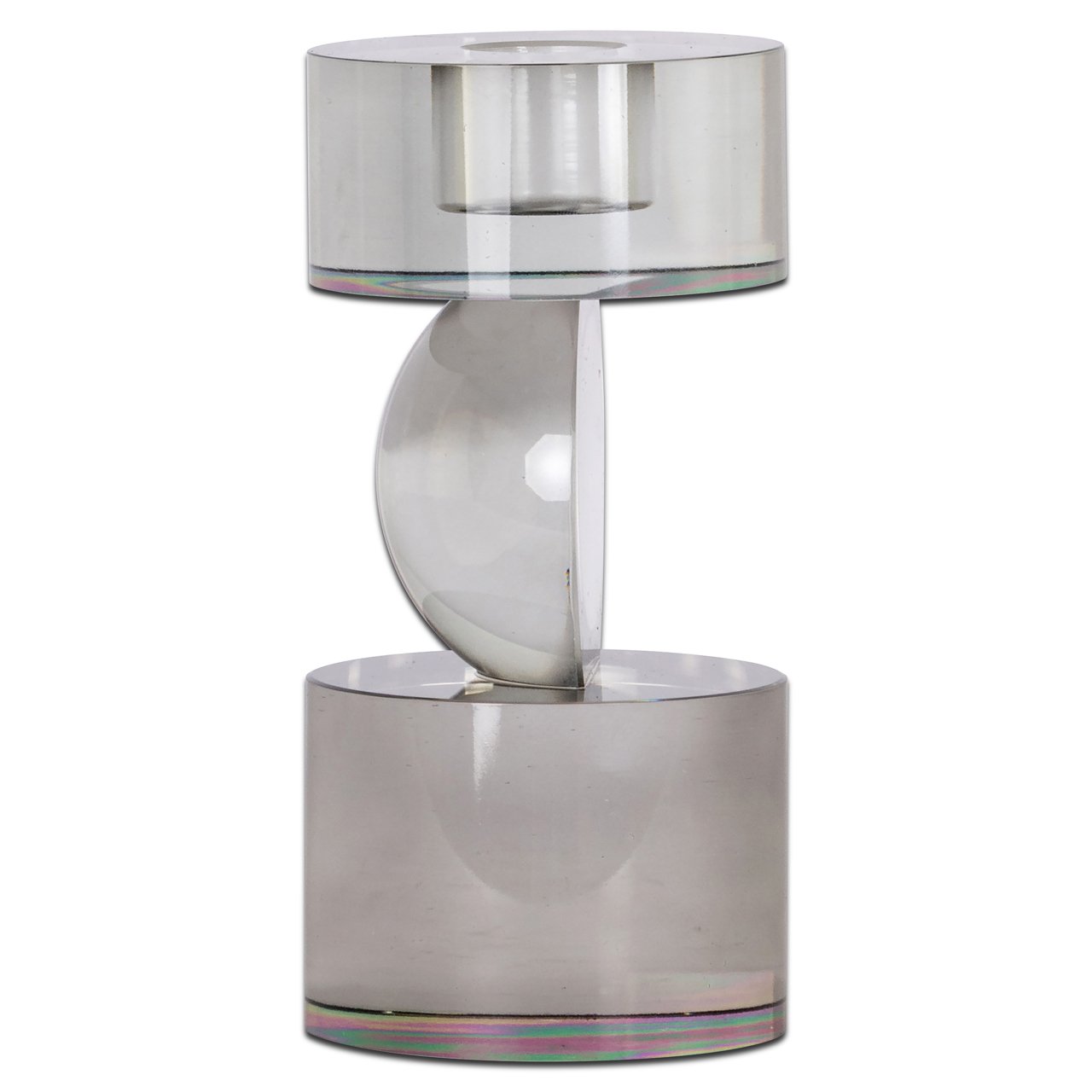 Candle holder Jennyl grey small