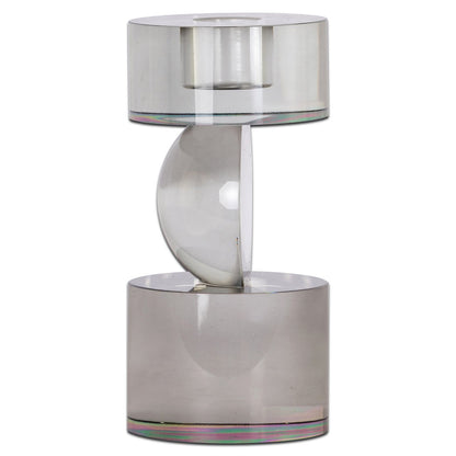 Candle holder Jennyl grey small