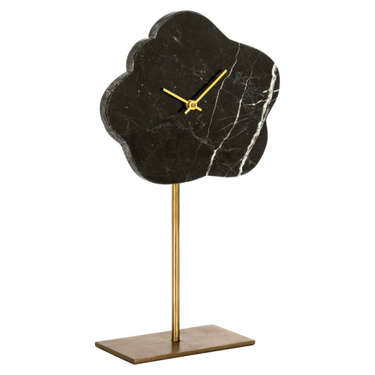 Clock Bram black/gold
