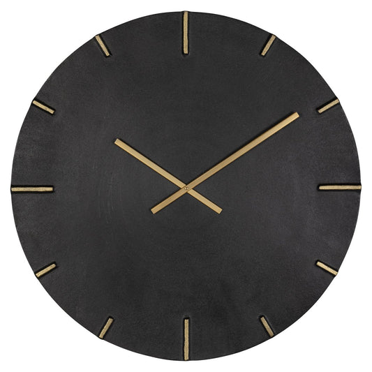 Clock Bilal black/gold