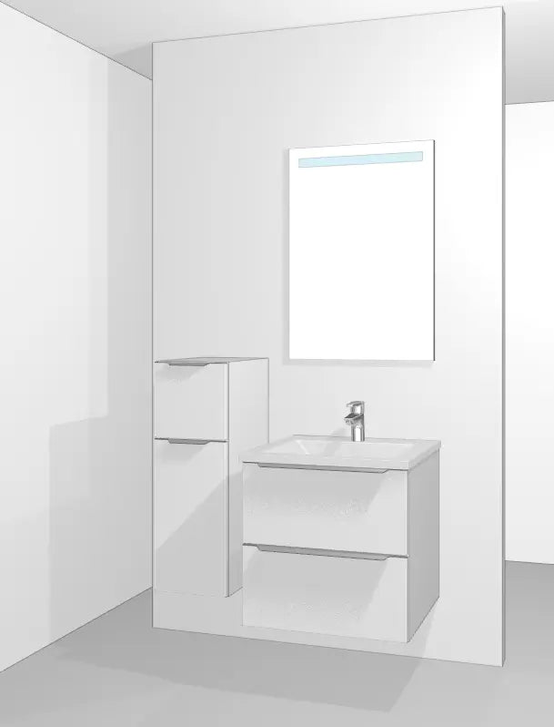 Kit Salle de bain BSET60-001 Hezioss Décoration