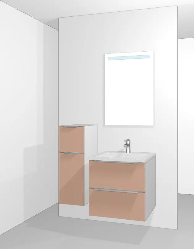 Kit Salle de bain BSET60-001 Hezioss Décoration