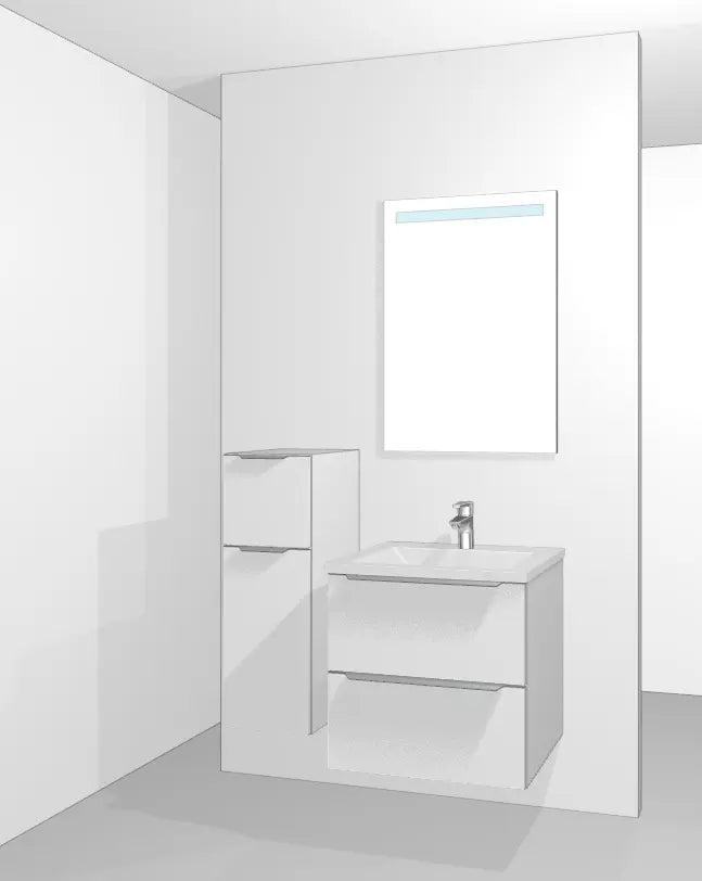 Kit Salle de bain BSET60-001 Hezioss Décoration